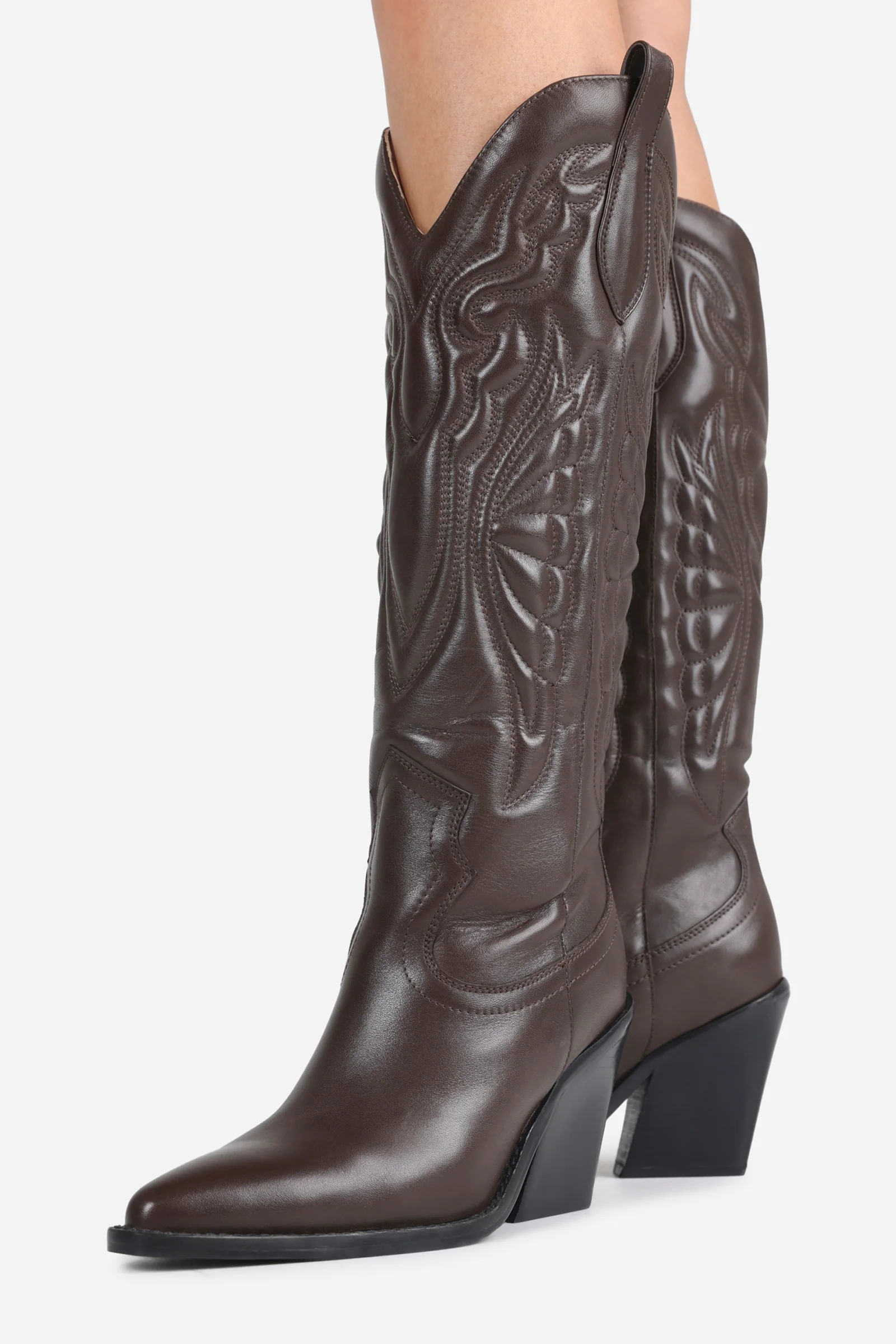 Western High Boot New-Kole | dark brown - Image 4