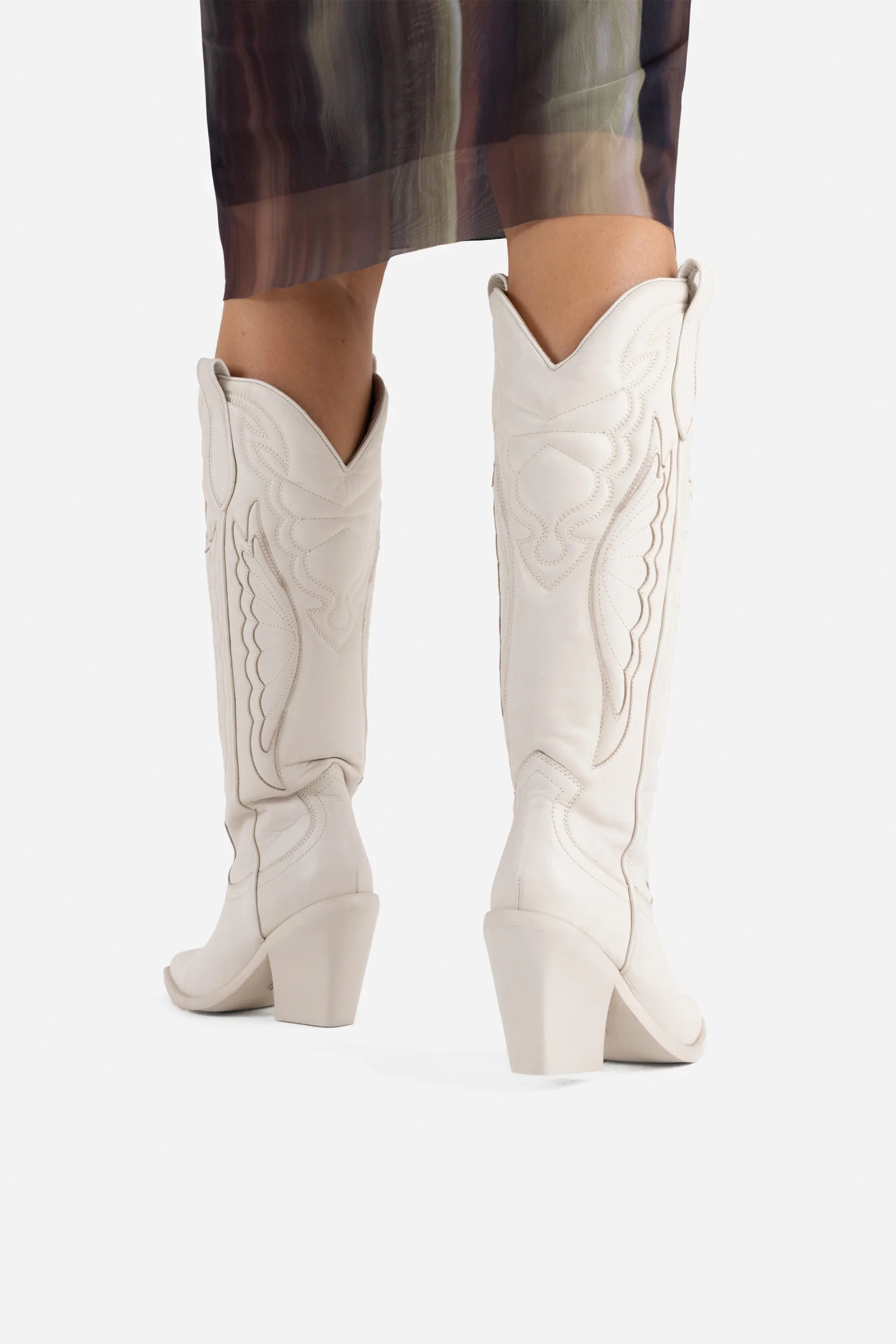 Western High Boot New-Kole | off white - Image 12