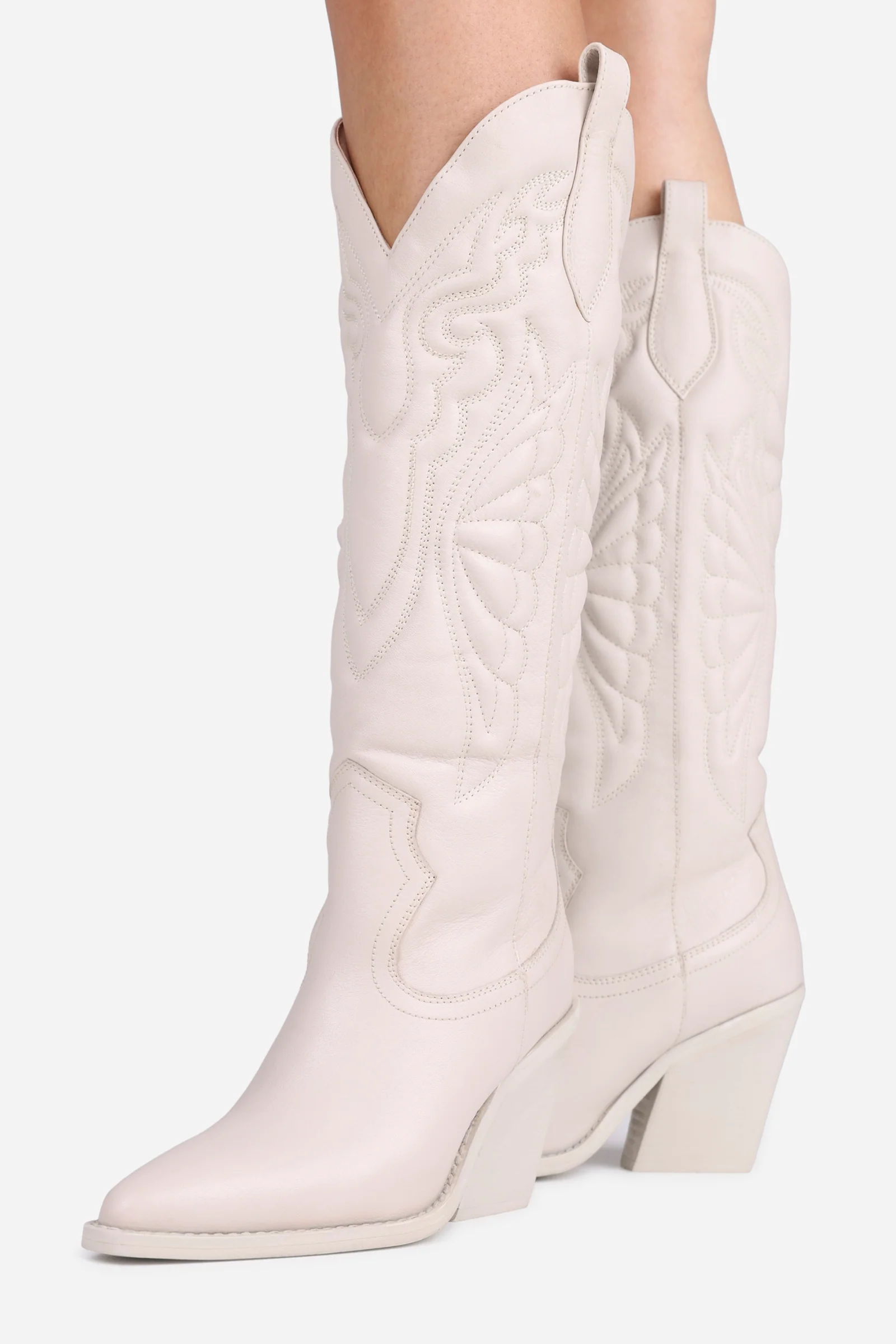 Western High Boot New-Kole | off white - Image 5