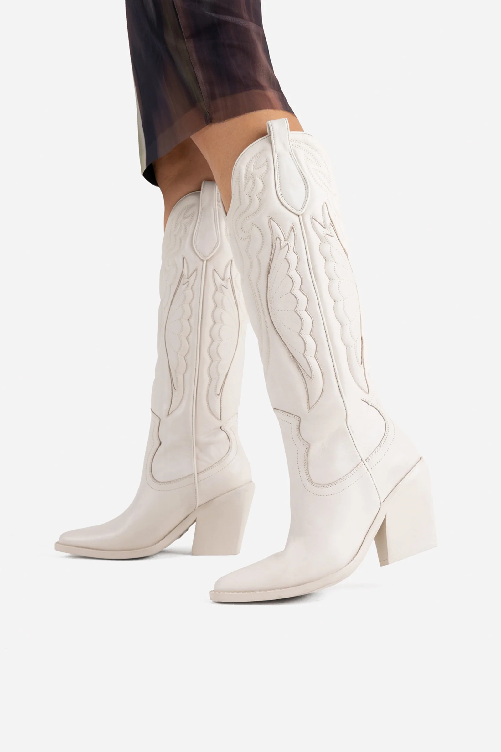 Western High Boot New-Kole | off white - Image 8